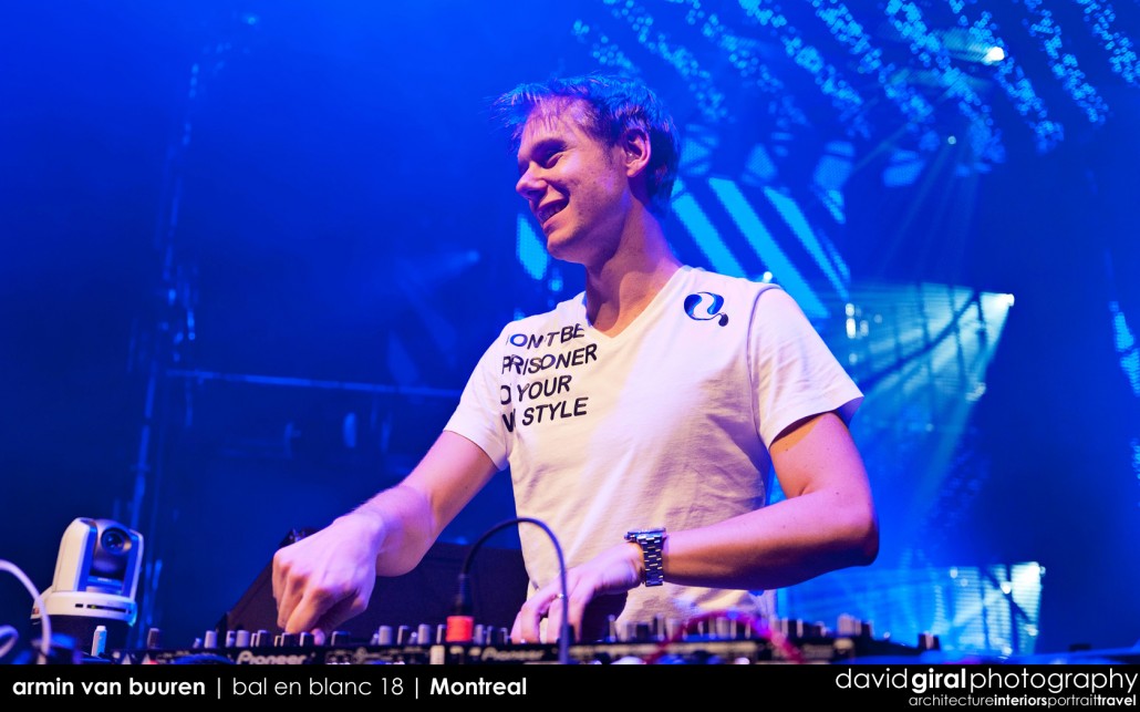 Top DJs: Armin Van Buuren at Bal En Blanc 18 in Montreal