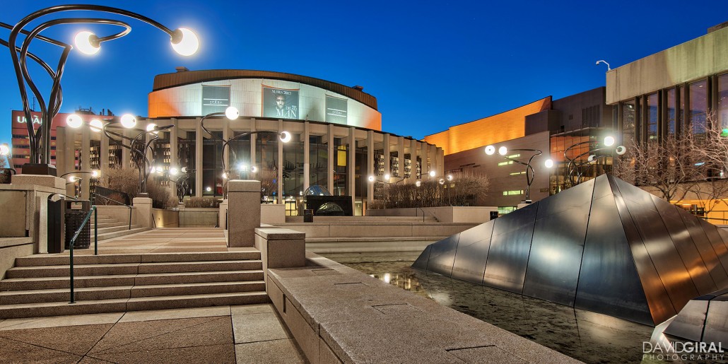 Exploring Montreal: Quartier des Spectacles & Place Des Arts at the Blue Hour